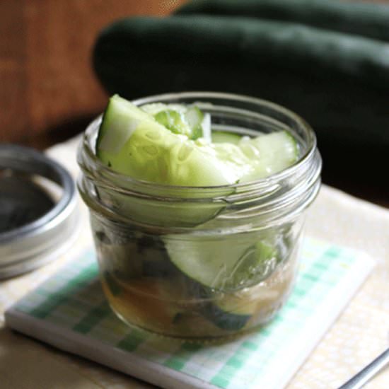 Vinegar Cucumber Salad