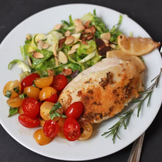 Slow Cooker Lemon Rosemary Chicken