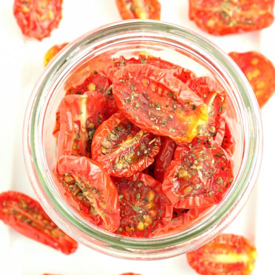 Oven-dried Tomatoes with Herbs