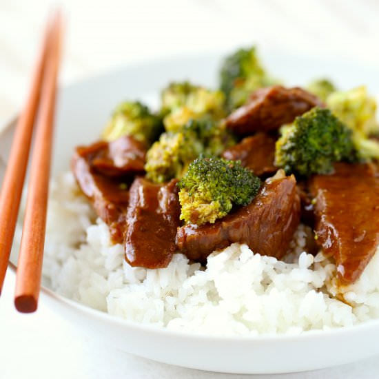 Slow Cooker Beef and Broccoli