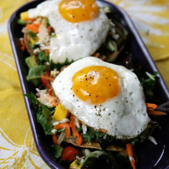 Tostadas with a Vegan Chipotle Aiol