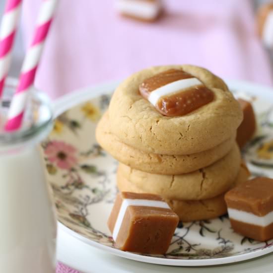 Jersey Caramel Cookies
