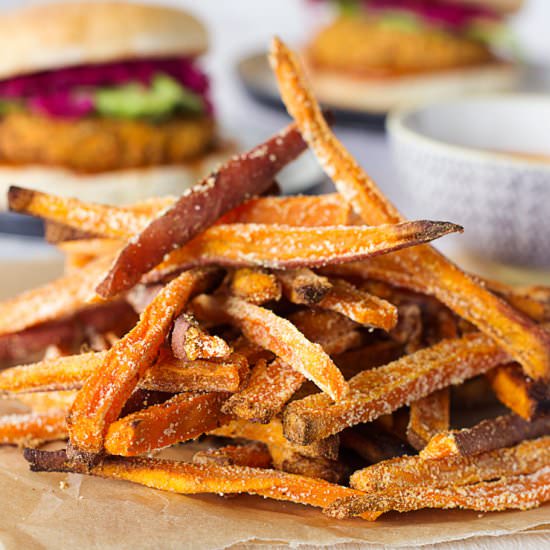 Oven-Baked Sweet Potato Fries