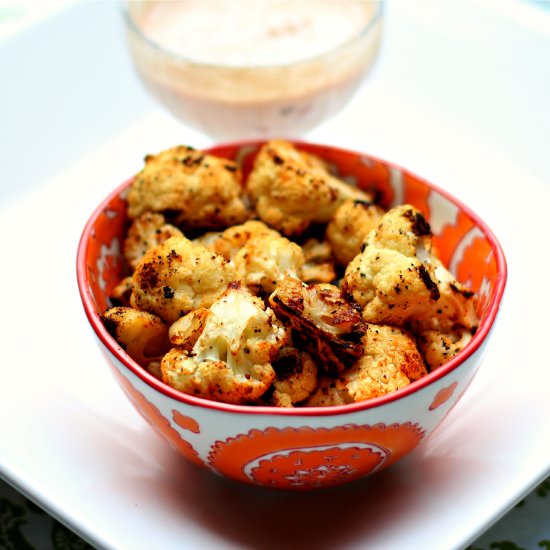Chili Roasted Cauliflower