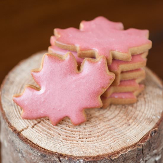 Maple Leaf Cookies