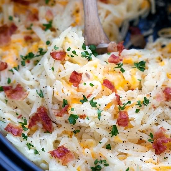 Crockpot Hashbrown Casserole