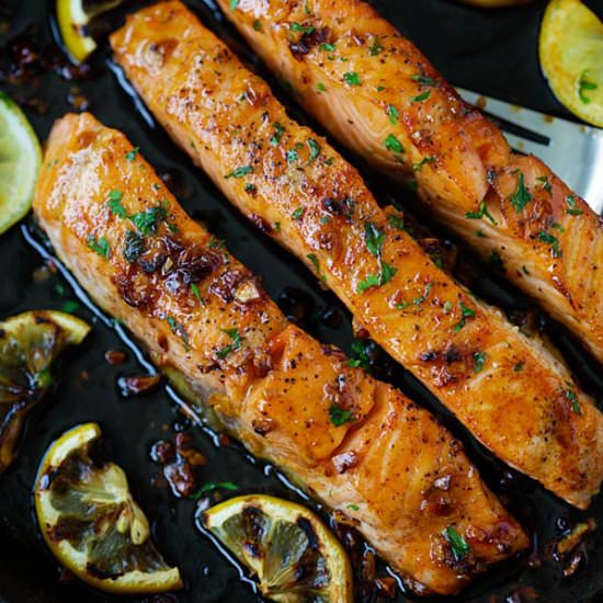 Honey Garlic Salmon