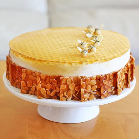 Honeycomb Mousse Cake