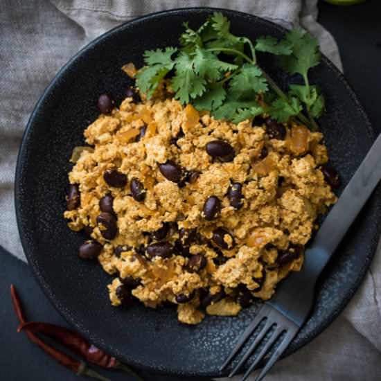 Spiced Tofu Scramble