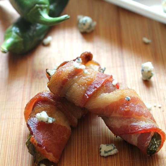 Bacon Blue Cheese Jalapeno Poppers
