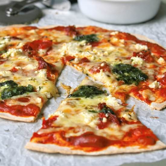 Tortilla pizza