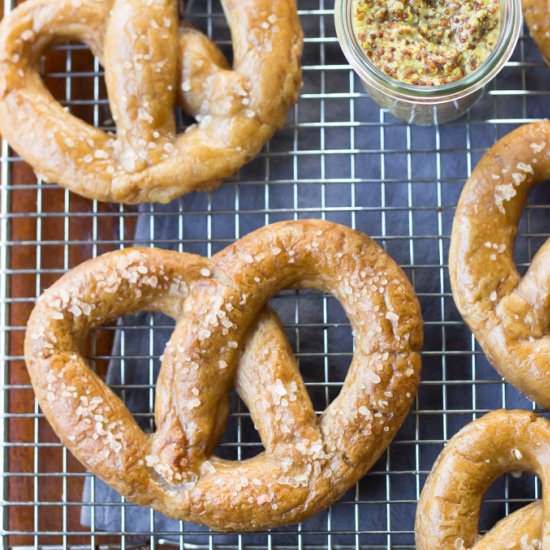 Paleo Soft Pretzels