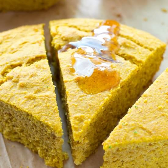 Pumpkin Spiced Cornbread