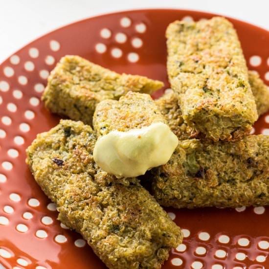 Broccoli Quinoa Sticks