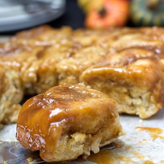 Pumpkin Pie Sticky Buns