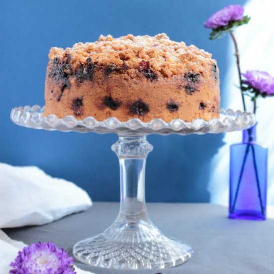 Worcesterberry Crumb Cake