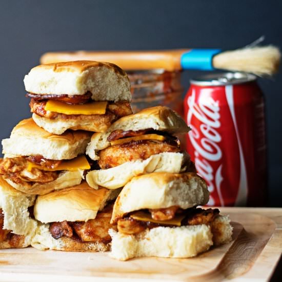 BBQ Chicken Sliders
