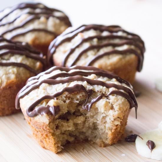 Healthy Peanut Butter Muffins
