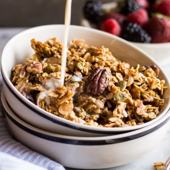 Ginger Spiced Granola