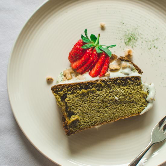 Matcha Green Tea Cake