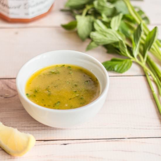 Apricot Mint Vinaigrette