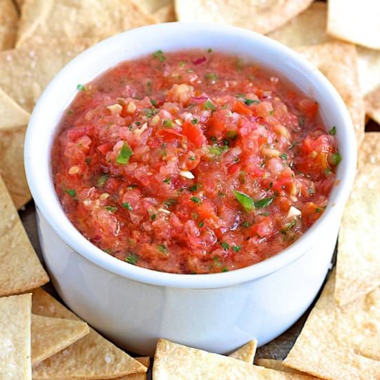 Easy Homemade Salsa