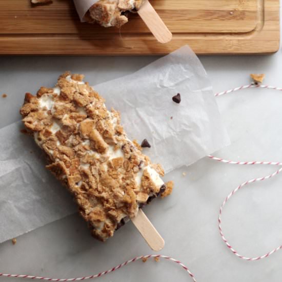Cannoli Popsicles