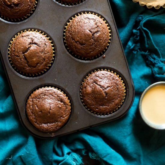 Paleo Chocolate Maple Tahini Muffin
