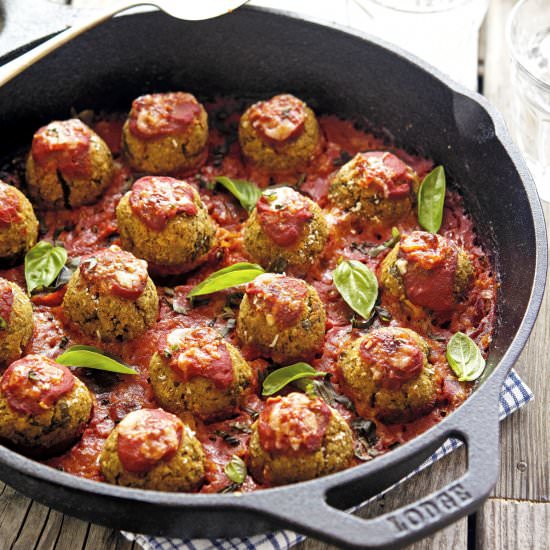 Eggplant Parm “Meatballs”