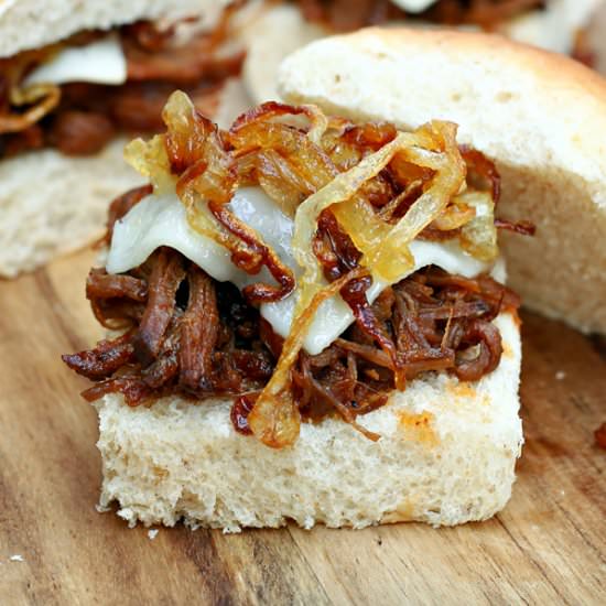 Chipotle Brisket Sliders