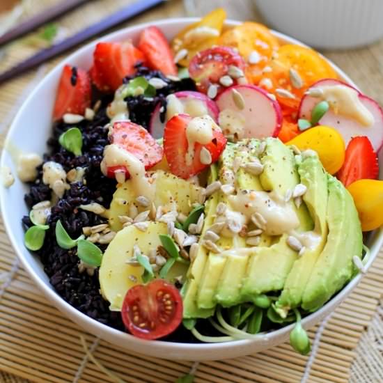 Farmer’s Market Forbidden Rice Bowl