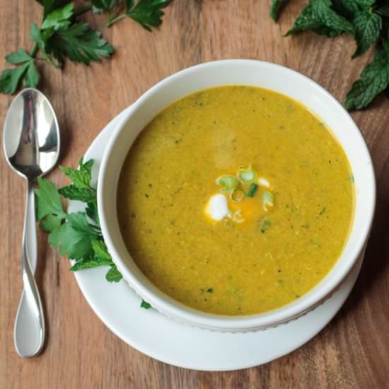 Pea and Broccoli Soup