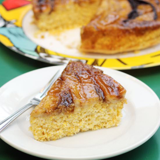Banana Upside Down Cake