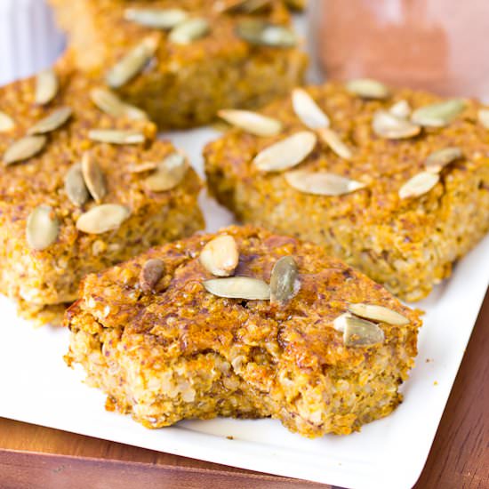 Pumpkin Quinoa Bars