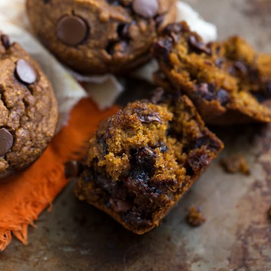 Skinny Pumpkin Muffins
