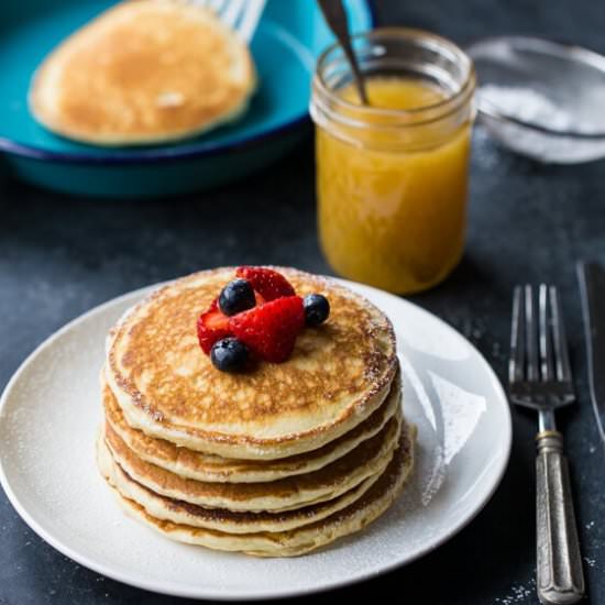 Caramel Macchiato Pancakes