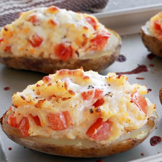 Light Twice-Baked Potatoes