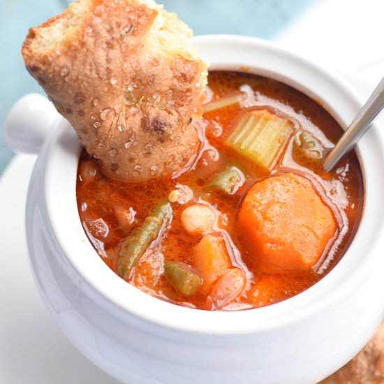 The Best Vegetable Soup Ever