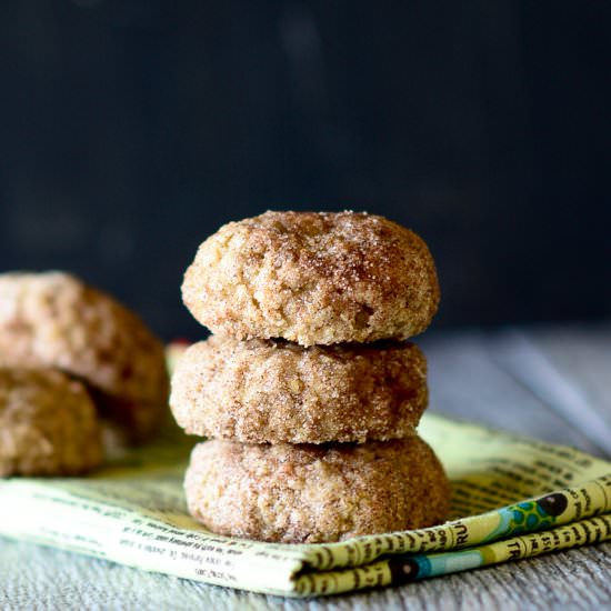 Banana Oatmeal Spice Cookies