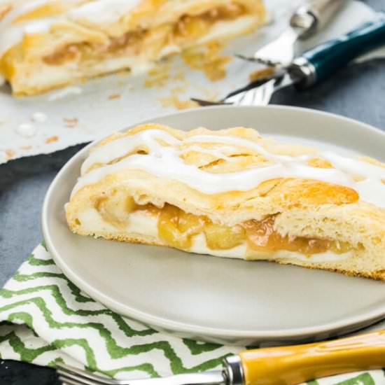 Easy Apple Cream Cheese Danish