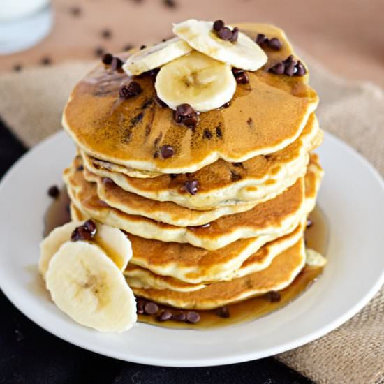 Chunky Monkey Pancakes