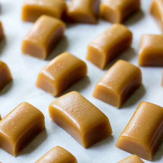 Easy Espresso Caramels