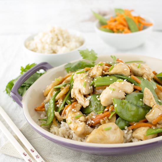 Velveted Chicken Stir-Fry