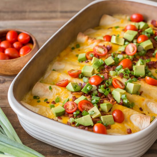 Breakfast Enchilada Bake
