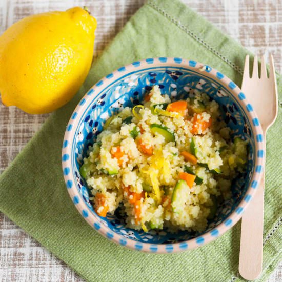 Cous Cous with Lemon