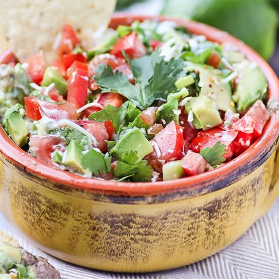 Layered Mexican Bean Dip