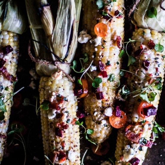 Fire Roasted Sweet Corn w/ Veggies