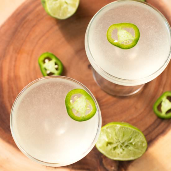 Spicy Jalapeno Gimlet