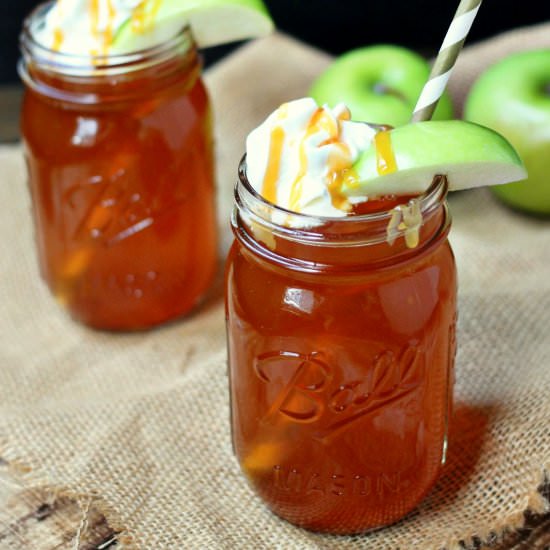 Slow Cooker Caramel Apple Cider