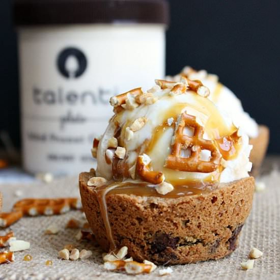 Salty & Sweet Cookie Cups